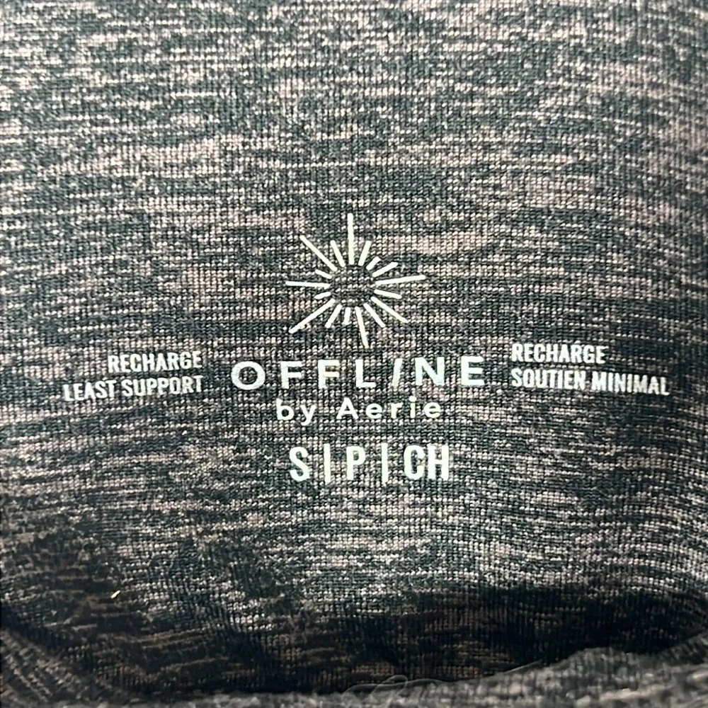 Aerie offline recharge least support bra size Small